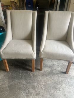 Two accent chairs in good condition