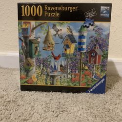 Ravensburger 1000 Piece Puzzle - Home Tweet Home - Brand New And Sealed!