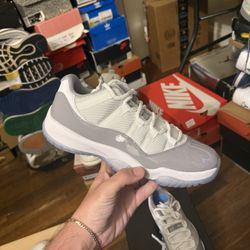 Jordan 11 Grey Cement Size 9 Worn 1x