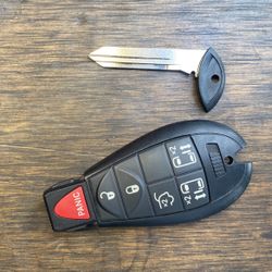 Key For Car, Dodge, Chrysler , Transponder Fob, Remote , Insert Key
