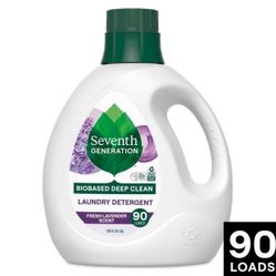 Seventh Generation Liquid Laundry Detergent Soap- Fresh Lavender