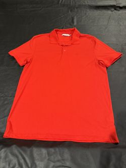 Calvin Klein Red Polo Shirt