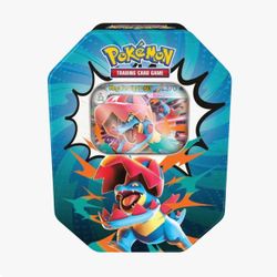 Pokémon Mega Evolution Ascended Heroes Tin Mega Feraligatr ex