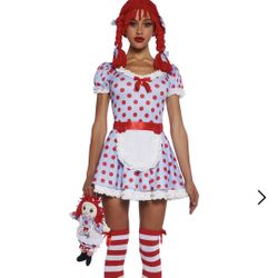 Darling Rag Doll Premium Costume Set