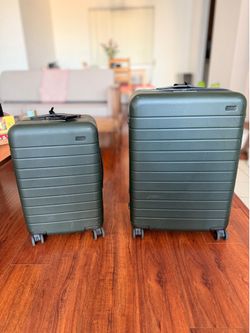 2pc Away Check-In and Carry- On Luggage Set