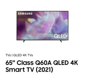 65” 4K Samsung Smart TV