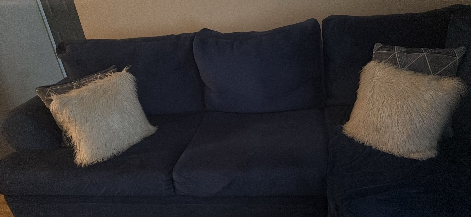 Sofa Blue Cash Or Zelle Only