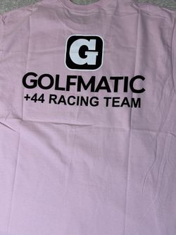 Golf Wang Plus 44 Racing Team Golfmatic Tee Pink XL