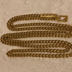 Gold Plated Chain Belt, By 1109 ACCESSOCRAFT 
