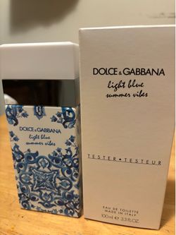 Dolce and gabbana light blue summer vibes