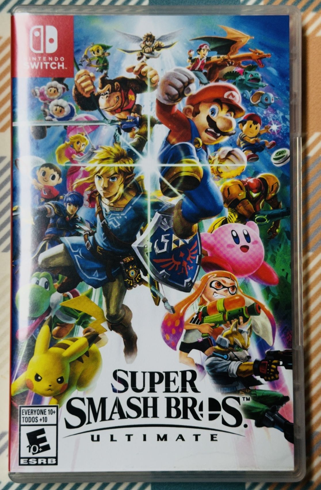 Super Smash Bros Ultimate Mario Nintendo Switch Game Tested/Working
