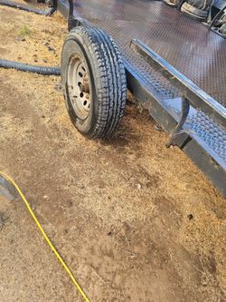 14ft metal trailer