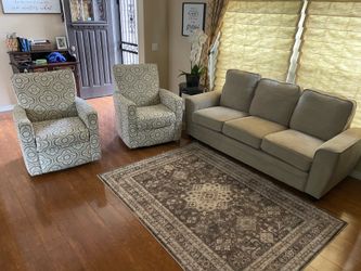 Couch and chairs