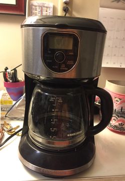 Black & Decker 12 cup coffee maker