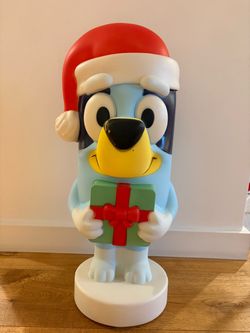 Bluey Christmas Blow Mold