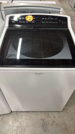 Whirlpool Cabrio Top Load Washer – Glass Lid, HE