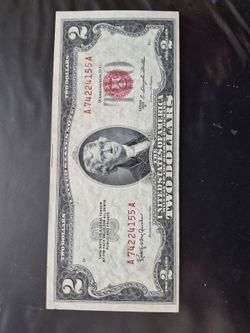 Two dollars bill