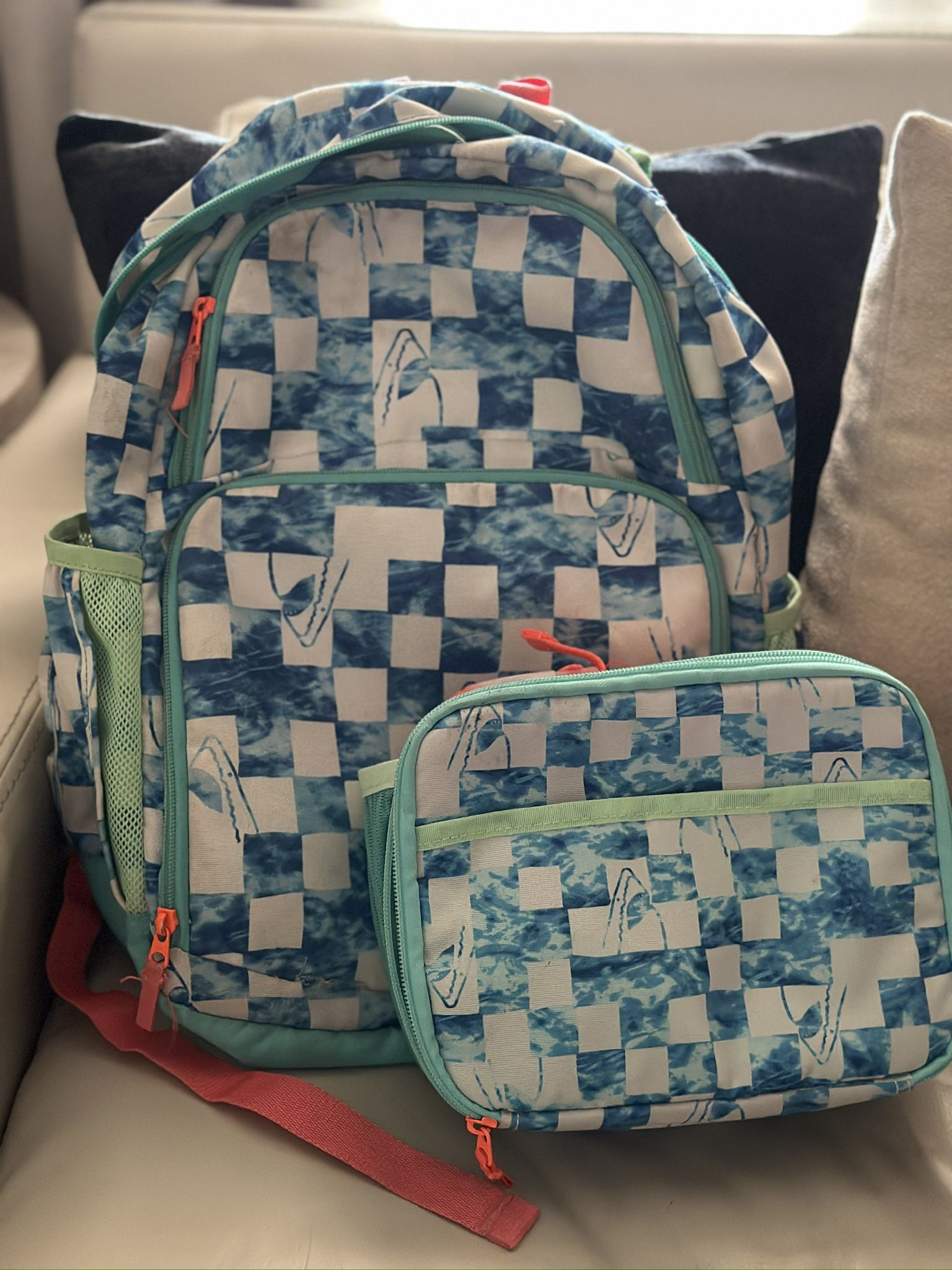 Backpack And Lunch bag 