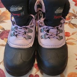 Women's Pink Snow Boots