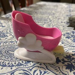Disney Pink Baby Bouncy Cloud Nursery Chair TOTS Dollhouse