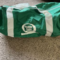 Quaker State Oil Company Duffle Gym Bag