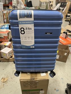 BRAND NEW - 24”IFLY Hardside Spectre Versus Luggage Checked Luggage - Blue