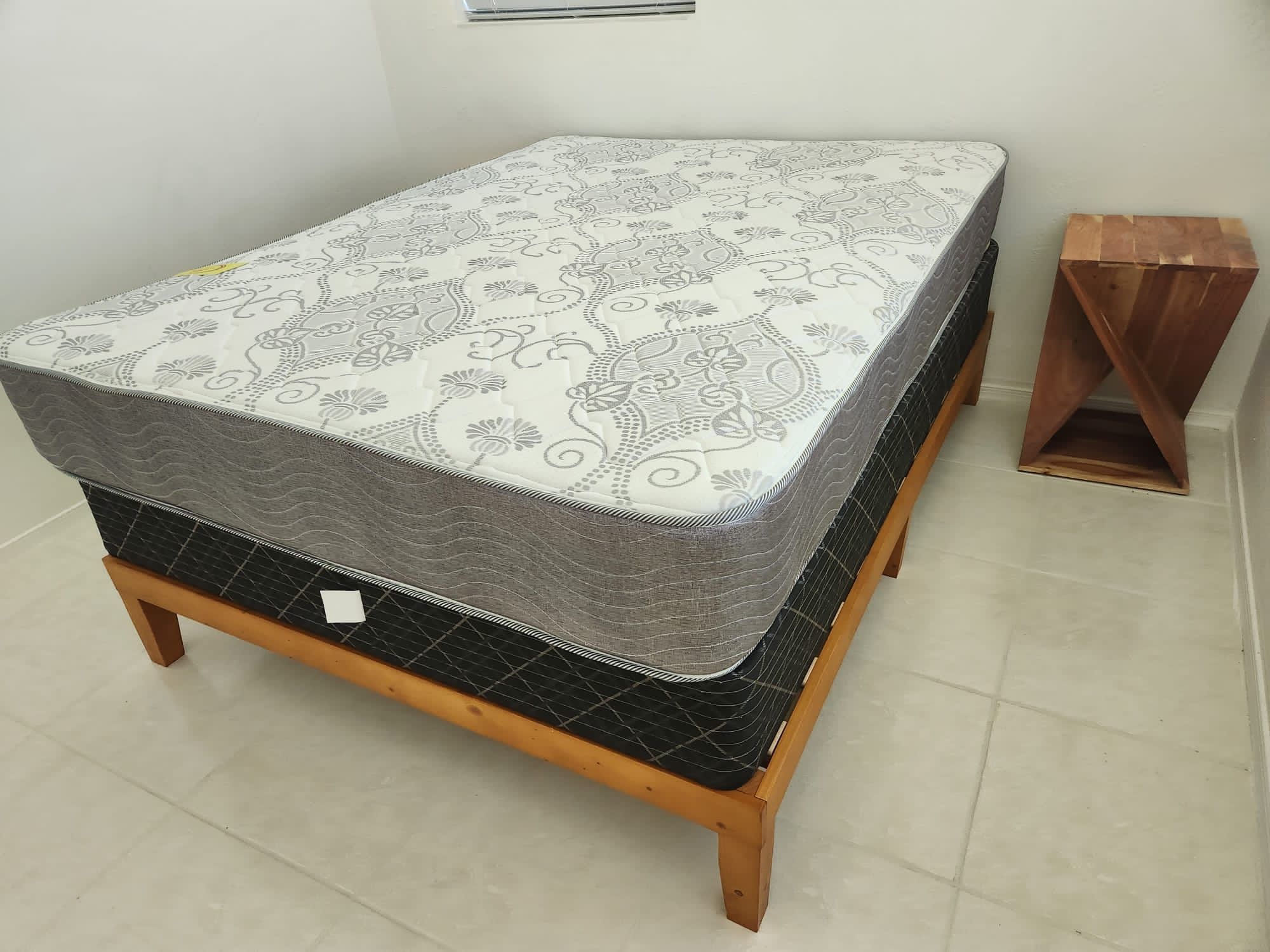 New Full Mattress And Box Spring 2 Pc Bed Frame Is Not Included