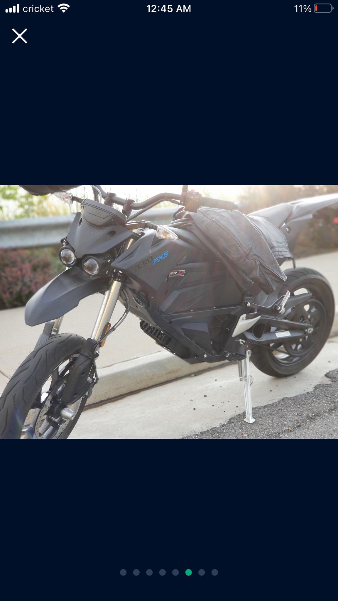 Photo Electric Motorcycle