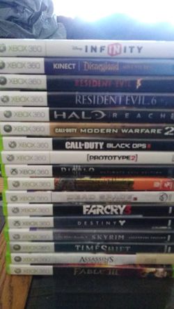 XBOX 360 GAMES