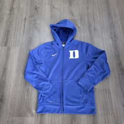 Nike Duke Blue Devils Zip Up Jacket Youth Size XL 