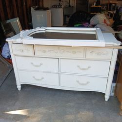 Dresser With A Mirror