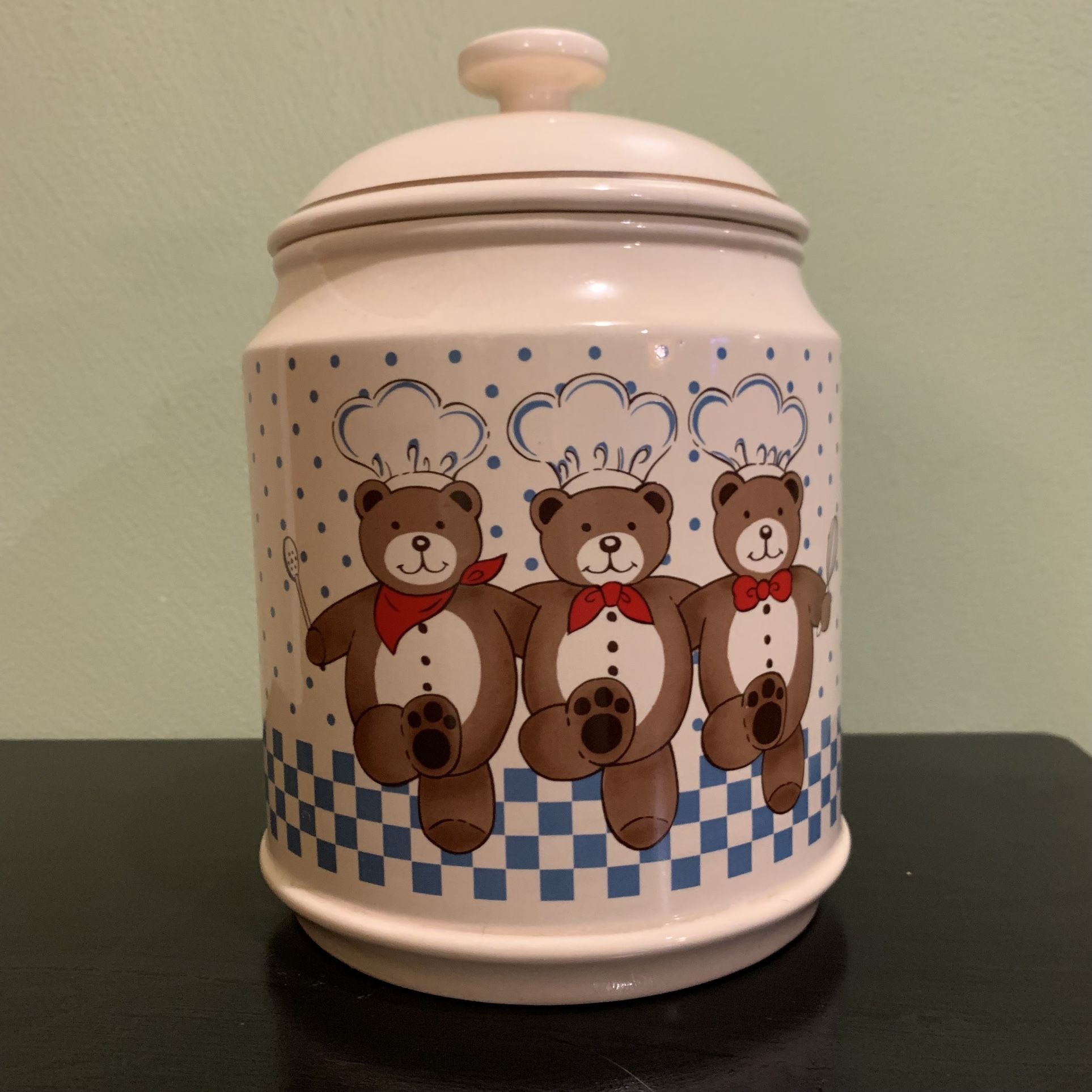 Vintage B&D Large Chef Bear Cookie Jar