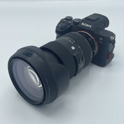 Sony A7iii With Sigma 24-70 mm Lens