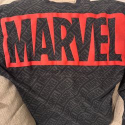 Disney Parks Marvel Logo Spirit Jersey Size XS