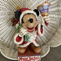 Disney Showcase/Jim Shore “Old St. Mick” Mickey Mouse figurine