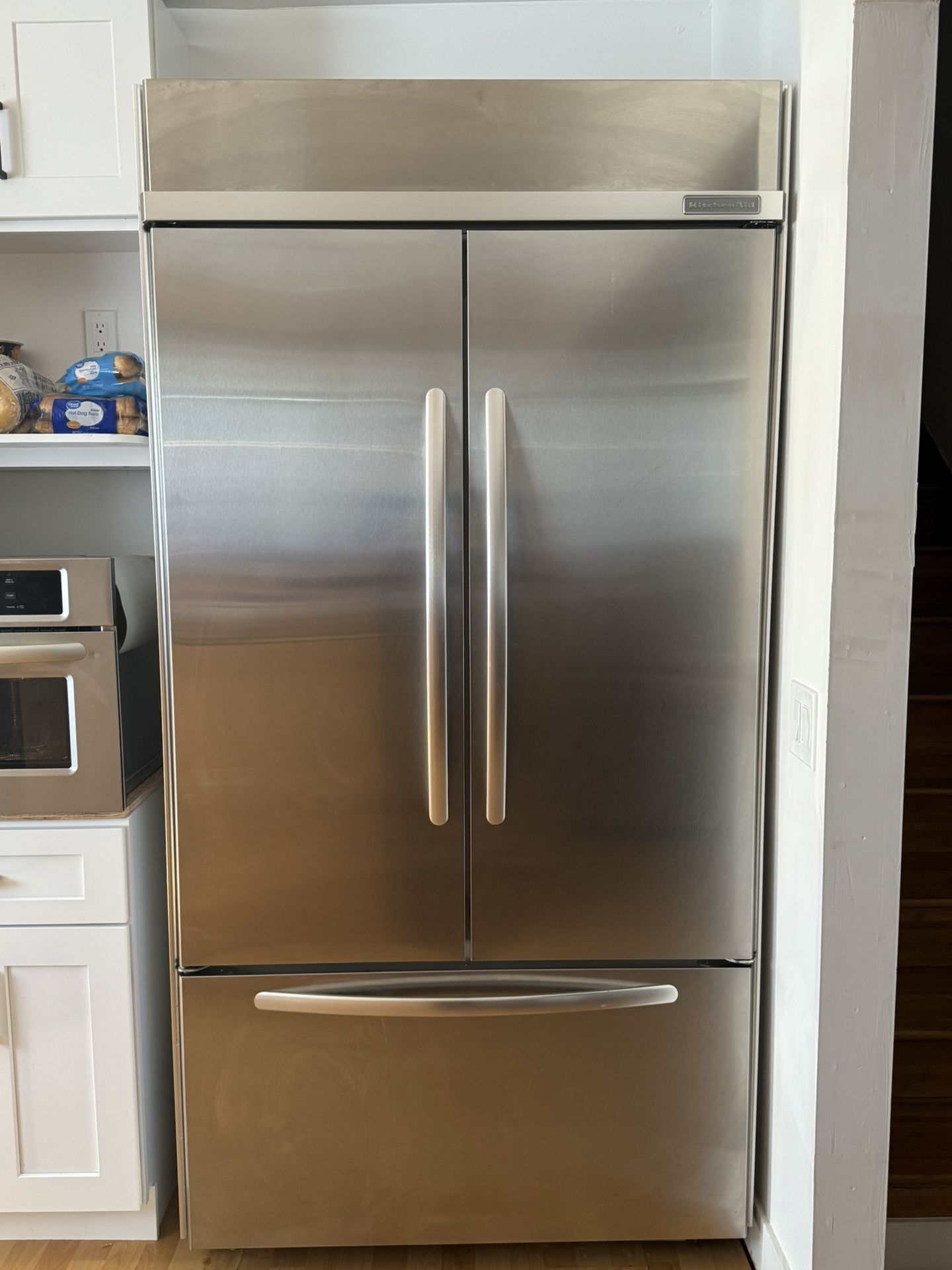KitchenAid Architect Series 42" Built-In French Door Refrigerator Stainless Steel