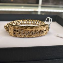 10k Gold I'd Breaclte 38.1 Grams Layway Available 10%dwon If You Interested Please Make Sure You Ask For Maribel Thank You 