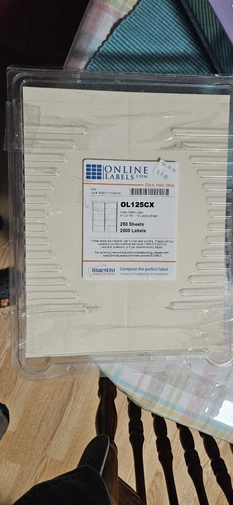 Labels Laser Printer Pack