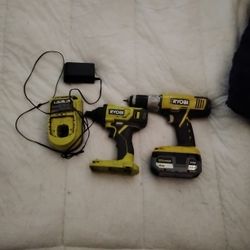 Ryobi Drill And Impact 