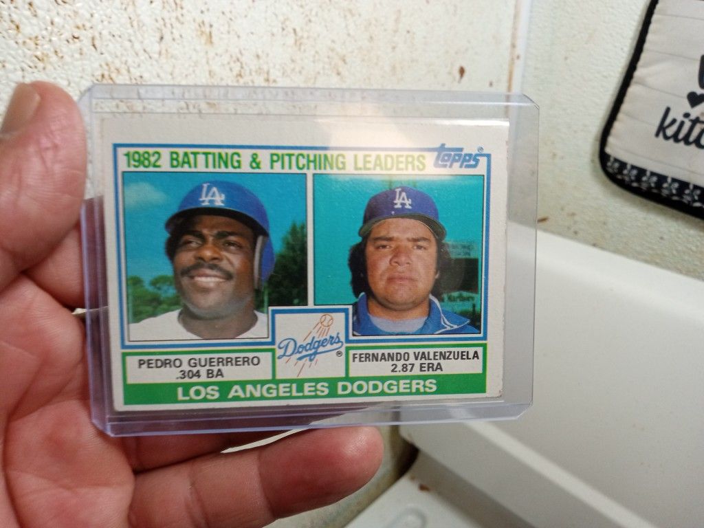 LA DODGERS FERNANDO VALENZUELA 1983 Card🔥🔥