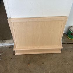 Raw Maple Hood With Shroud 