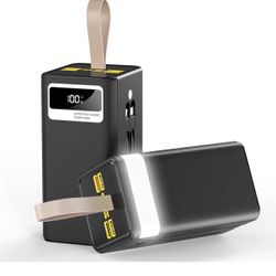 Power Bank 60000mAh High Capacity Portable Charger, 22.5W PD Fast Charging