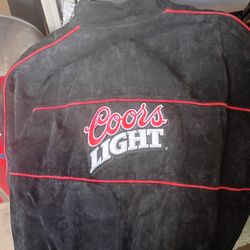 Coors NASCAR Suede Jacket XXl Collectors $100