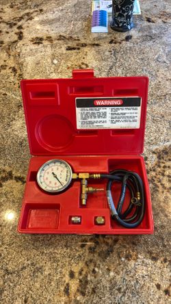 Snap-on PB49 Pressure Gauge Set - Used, with Hard Case