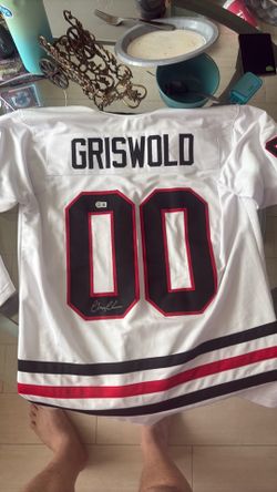 🎄 Chevy Chase Signed “Griswold” Hockey Jersey 🎄 $169 OBO