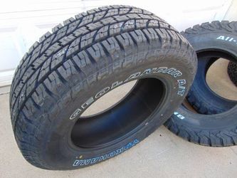 4 New LT 275 65 18 Yokohama Geolandar A/T GO15 Tires 10PLY Date 2023