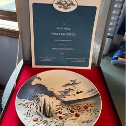 Havand The White House Porcelain Service American Fauna And Flora Plate 