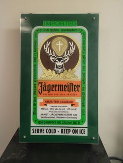Jagermeilter neon sign