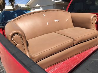 Leather couch