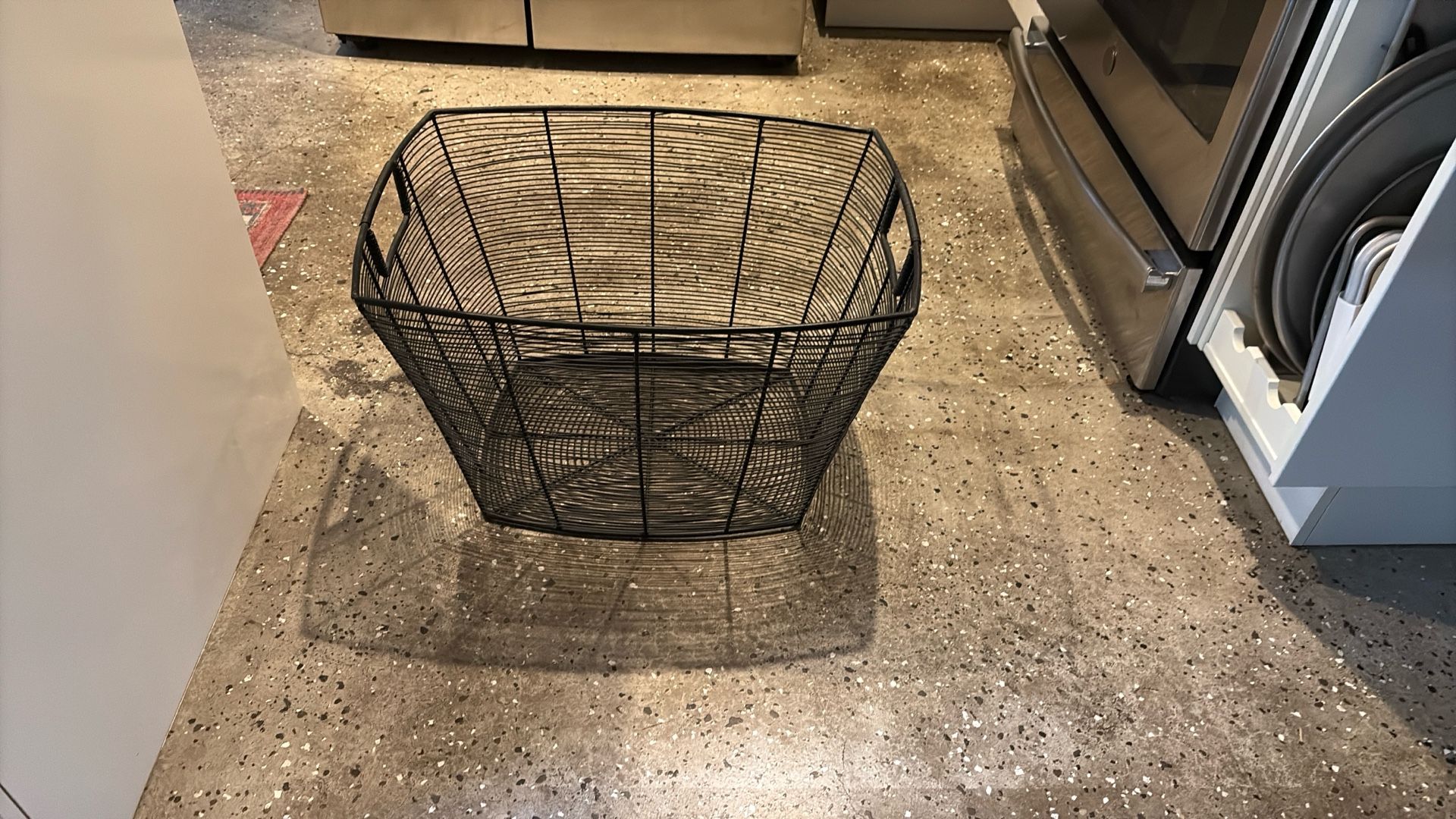 Black Metal Basket